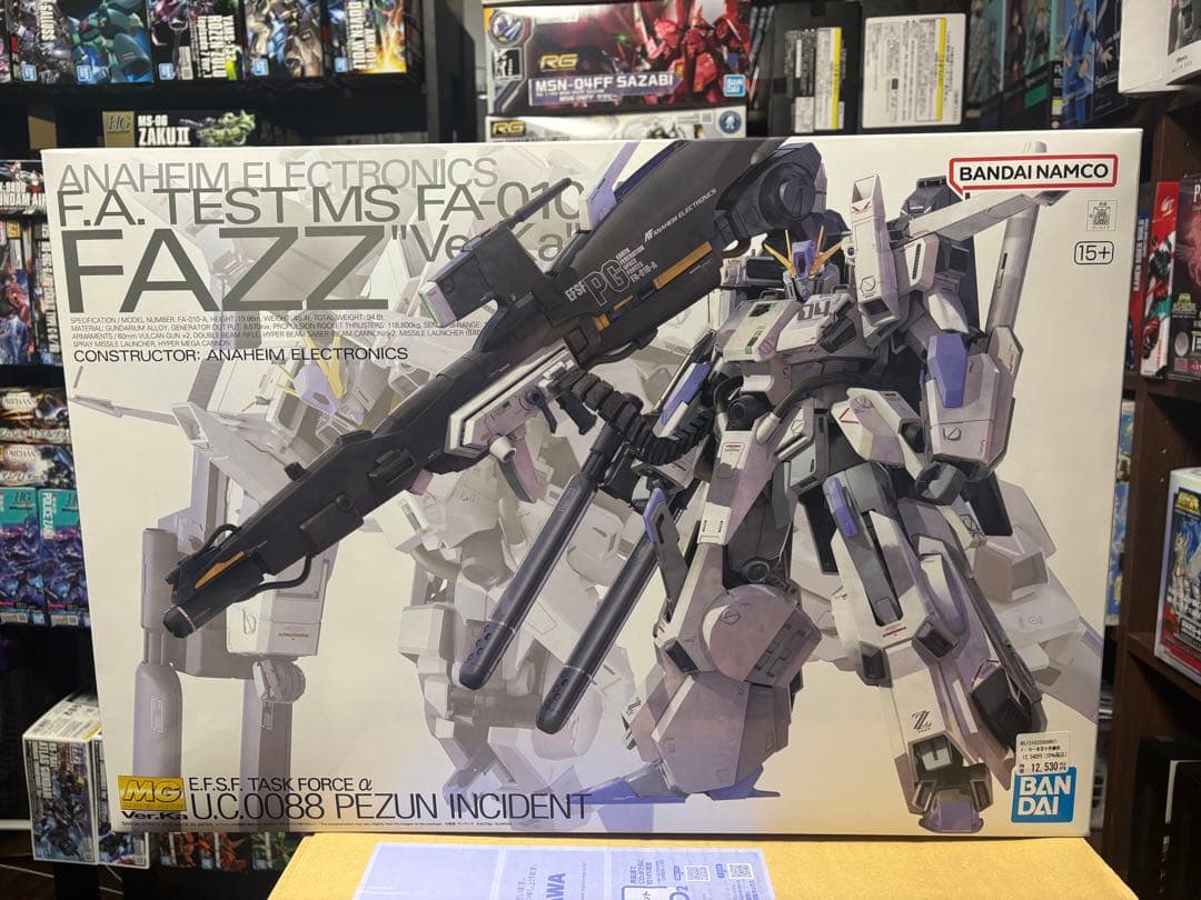 MG 1/100 FAZZ Ver,Ka ガンプラ Ex-sガンダム 再販未開封 - メルカリ