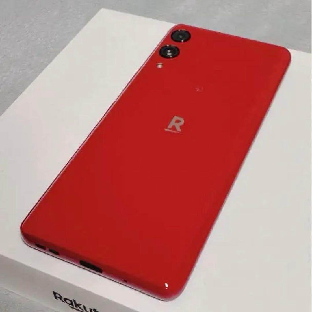 おまけ付】Rakuten Hand 5G レッド 本体P780 128GBの通販はau PAY