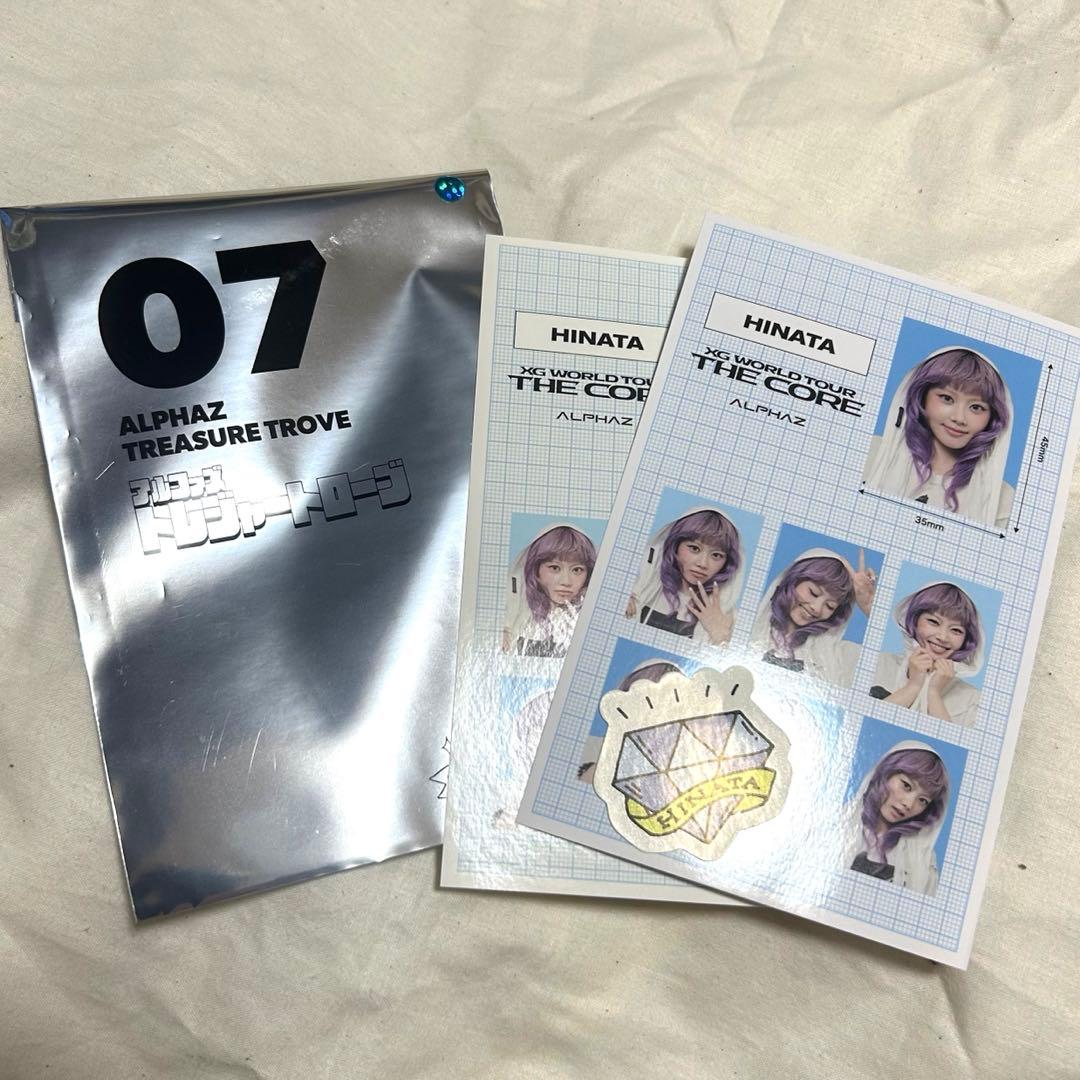 xg アルファズ トレジャートローブ ステッカー hinata ヒナタ - メルカリ