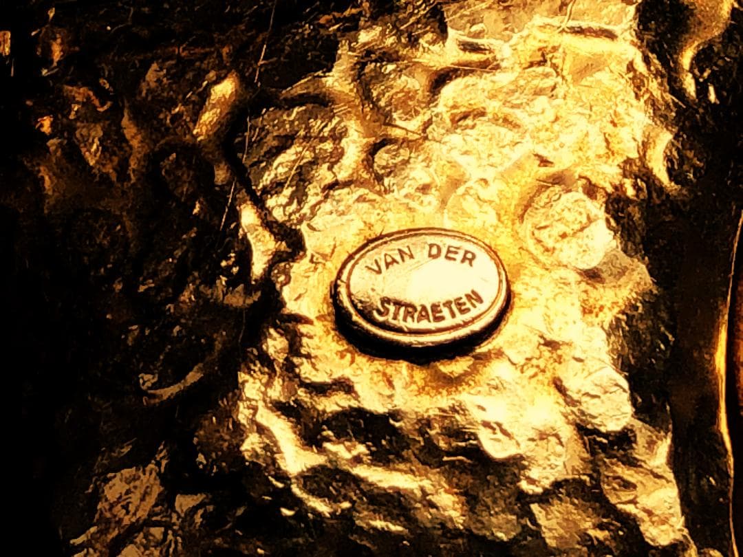 HERVÉ VAN DER STRAETEN 純金ブローチ 】 ヴィンテージ