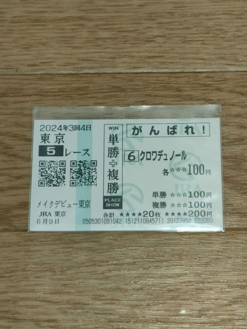 クロワデュノール 新馬戦 (最終値下げ 12月9日まで) 世代最強クロワデュノール、今となっては驚きの2つの事実 
