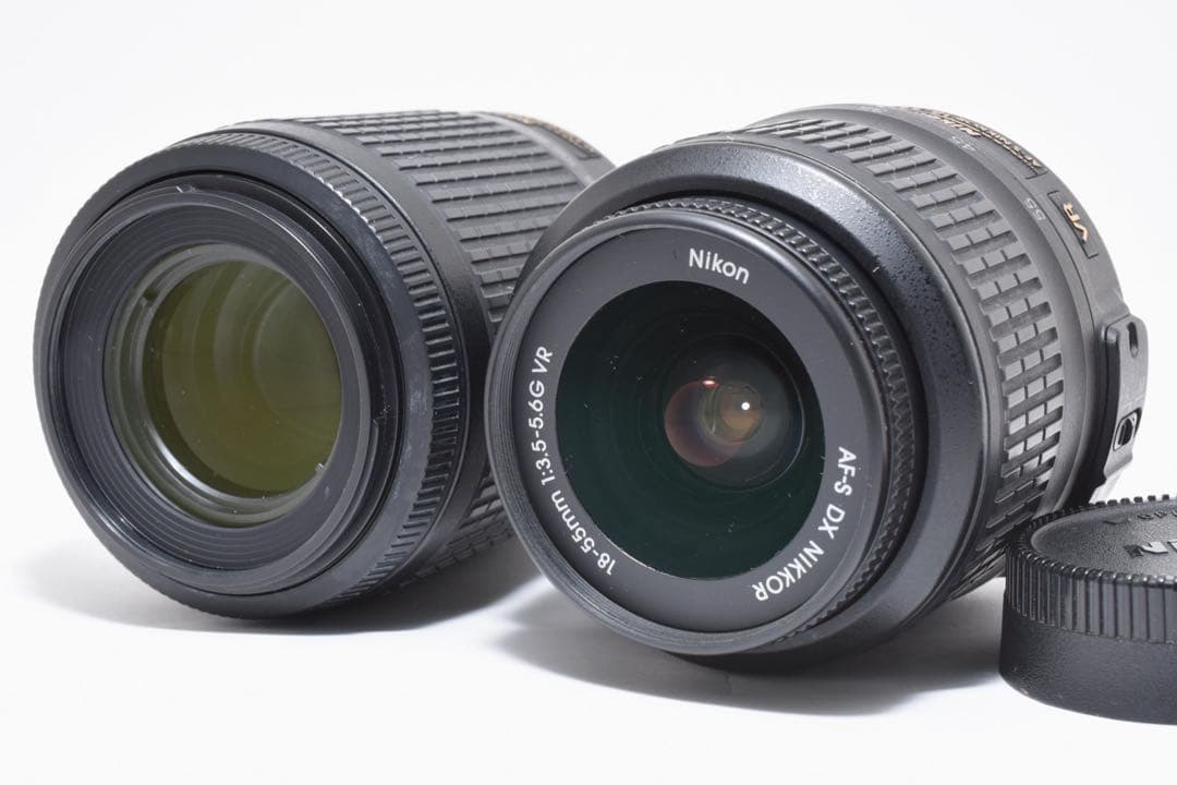 ✨ダブルレンズ✨Nikon D60 遠くまで 初心者さん向け 一眼レフ 動作OK