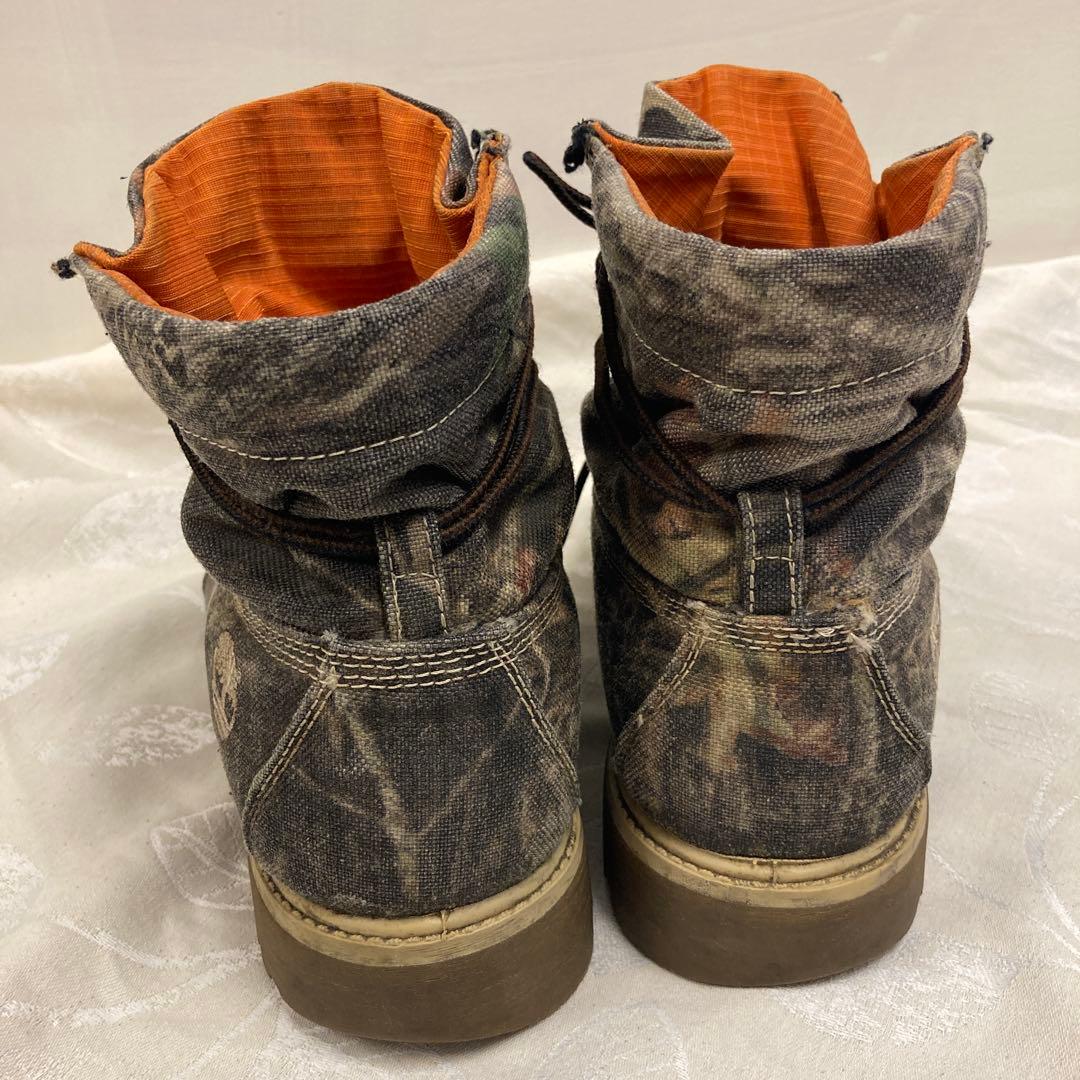 Timberland 迷彩柄 ワークブーツ ティンバーランド - メルカリ
