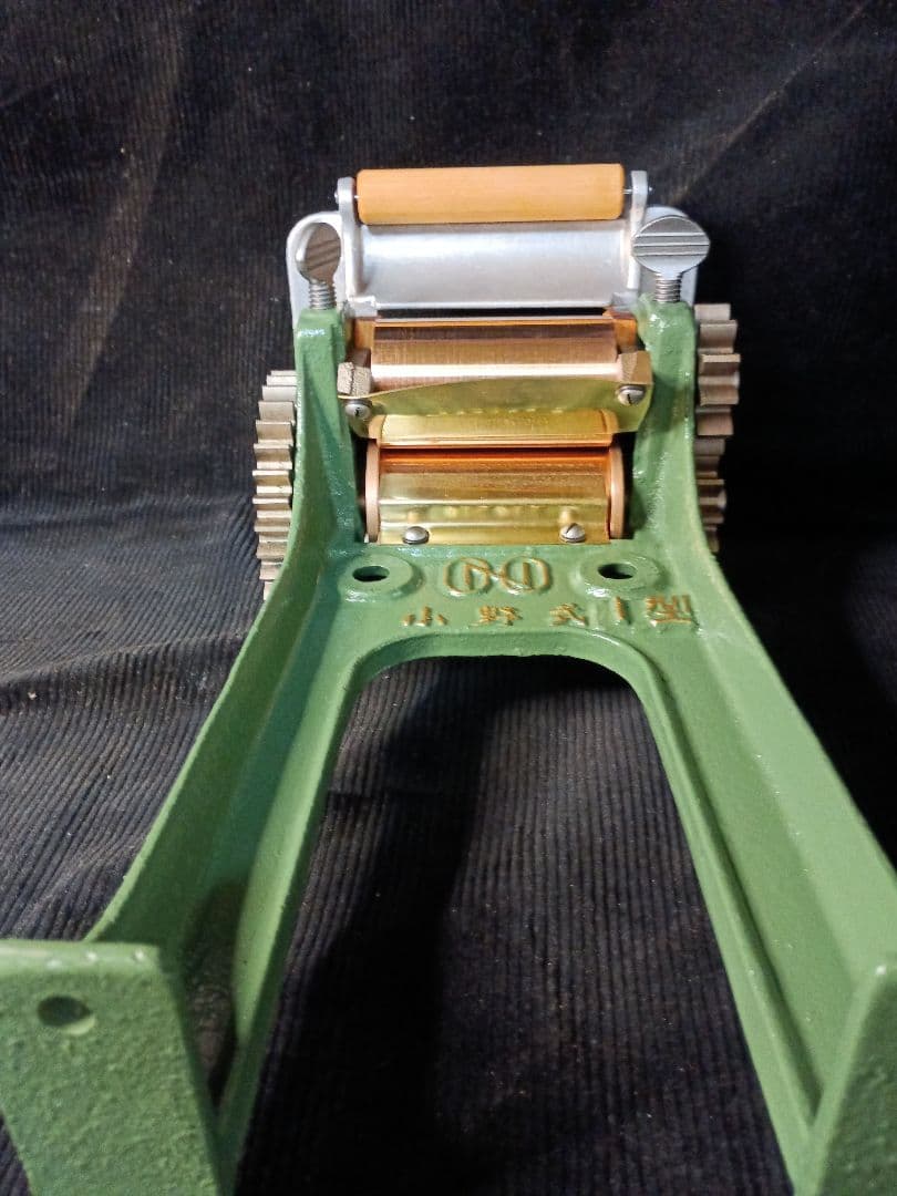 衛生的小野式製麺機1型　2.2mm レストア済み　ベース板無し