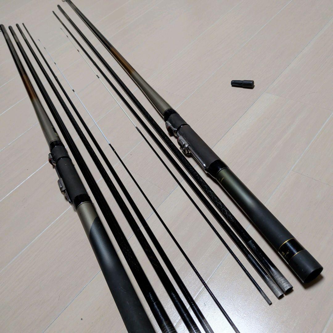 ダイワ カーボウィスカー パワーメッシュ クロダイ 1・45U＆1・36U 2本