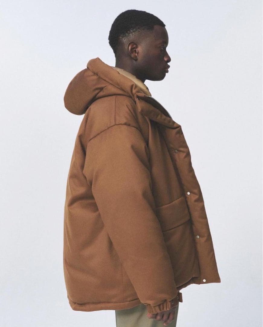 MARKAWARE カシミヤダウンジャケット ブラウンカーキ - メルカリ