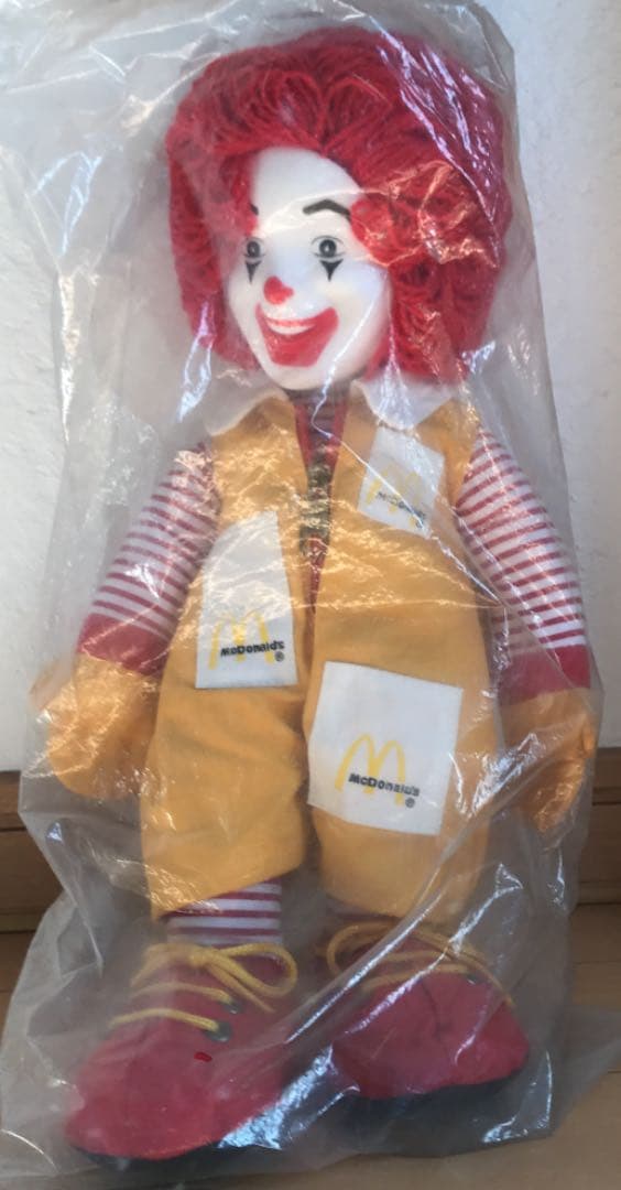 ドナルド マクドナルド キャラクター ぬいぐるみ ハッピーセット 激