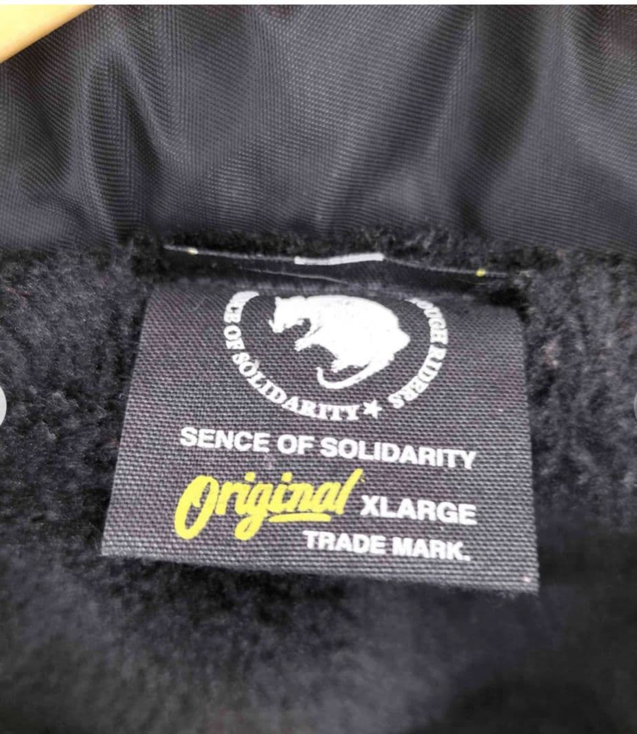 RATS ラッツ ボアコーチジャケットBLACK×MARIGOLD XL