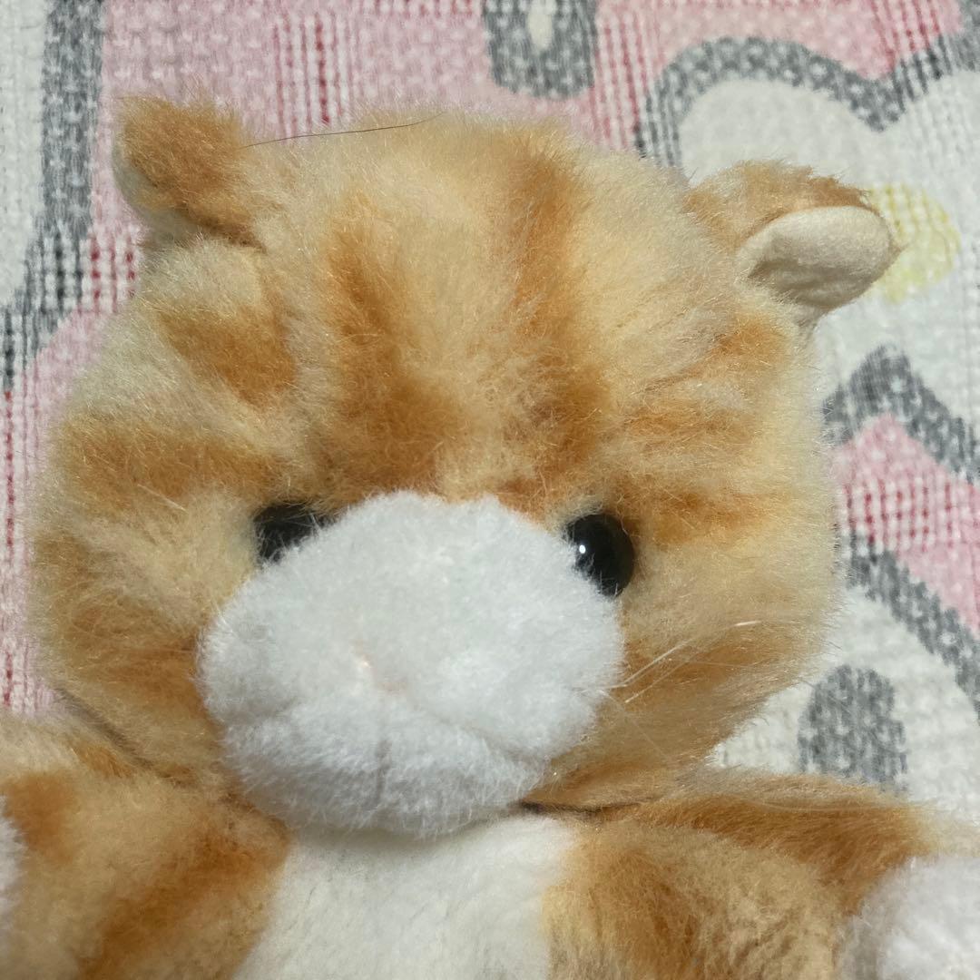 レトロ ファースト社 いたずら天使 猫 ぬいぐるみ＆パペット 日本製