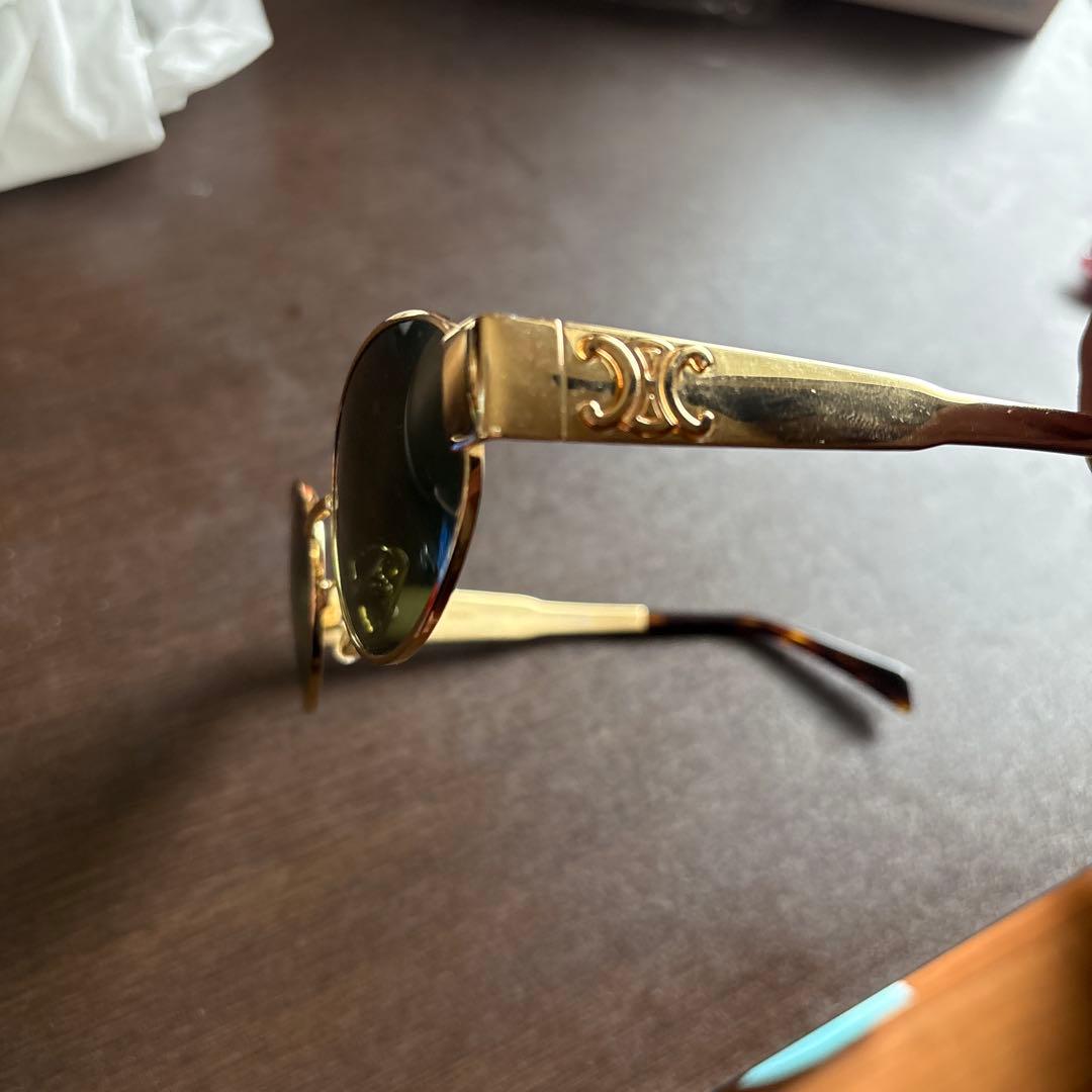 Celine トリオンフ メタル 01 サングラス / メタル ゴールド - メルカリ