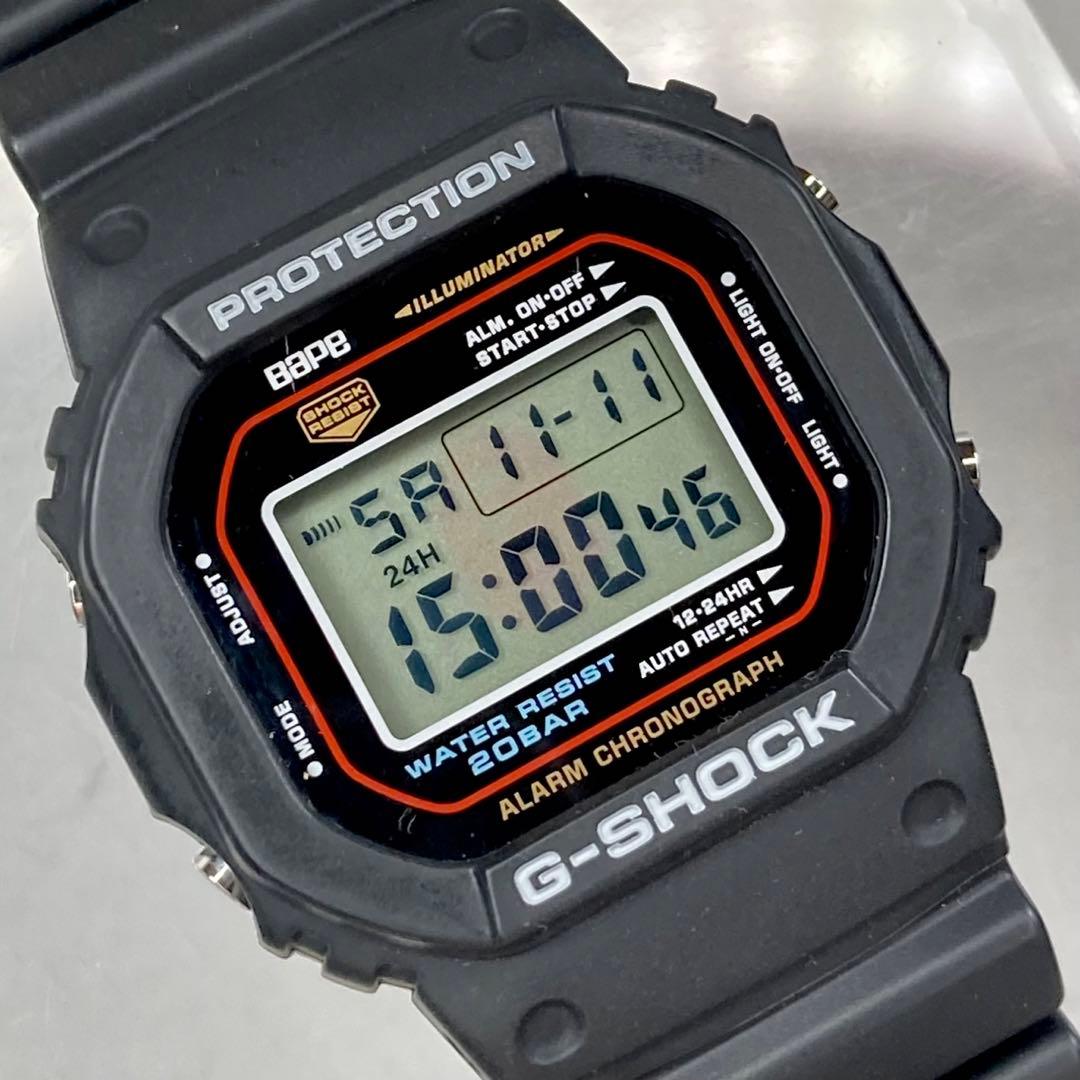 極美品 G-SHOCK DW-5000 エイプ APE コラボ 1000本限定 - メルカリ