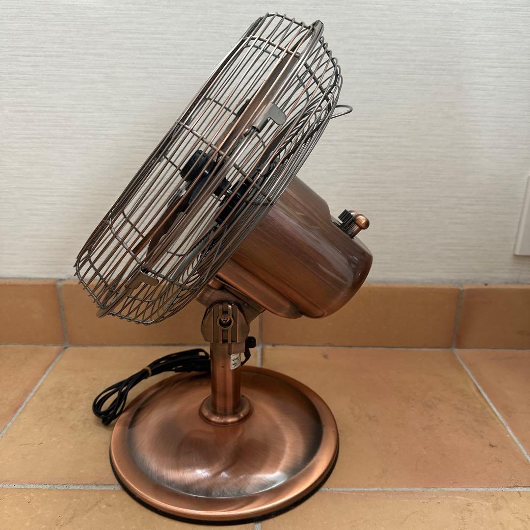 メタル扇風機 ドウシシャ モダン レトロ インテリア - メルカリ