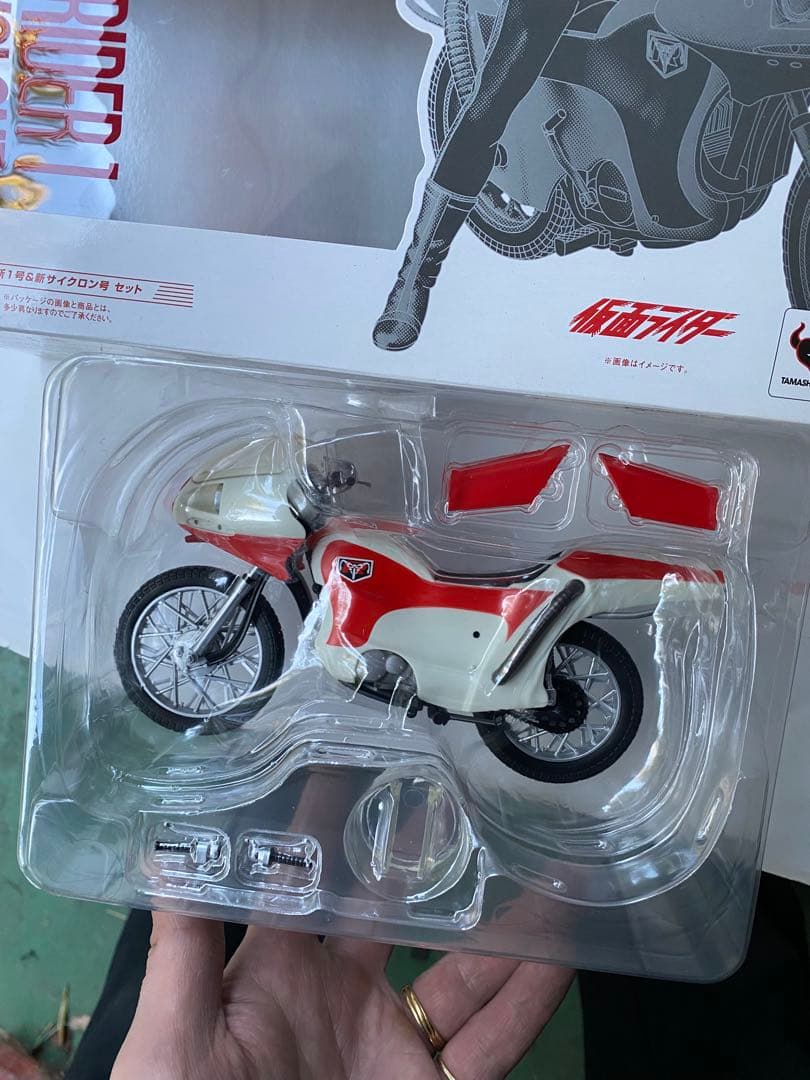 仮面ライダー アクションフィギュア バイクセット　S.H.Figuarts