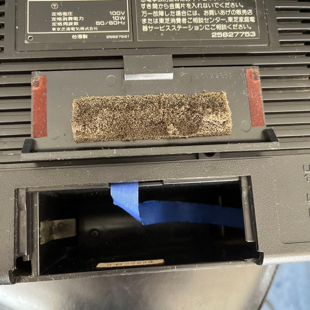 昭和レトロ東芝 TOSHIBAステレオラジオカセットレコーダーRT-8360S