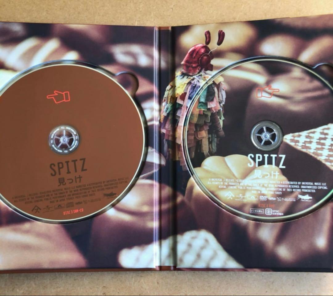 ★スピッツ『見っけ』FC限定盤2CD＋DVD☆美品☆アルバム☆ポストカード付☆