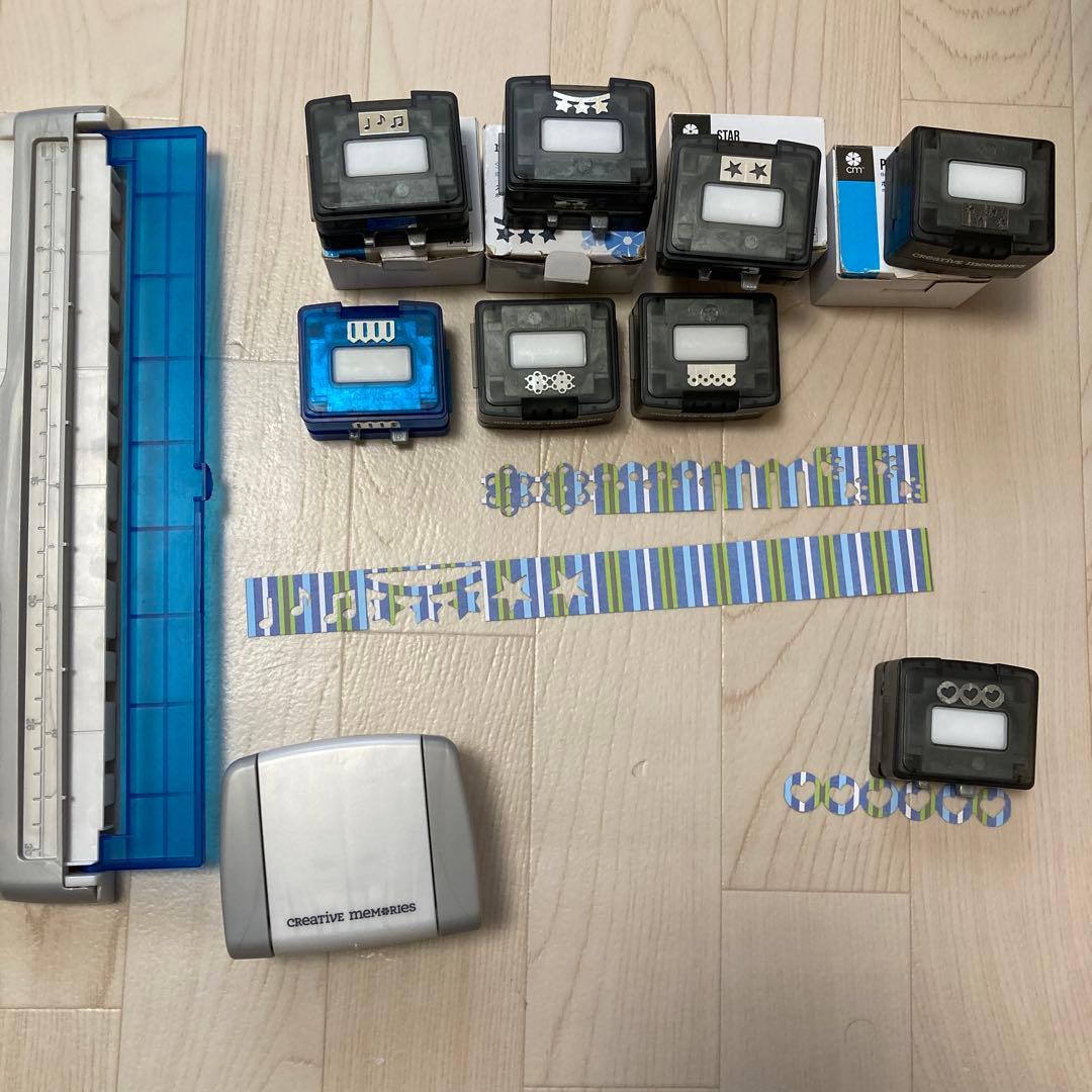 Creative Memories クラフトパンチセット スマートスクール / ミニクラフトパンチセット ダイヤリー