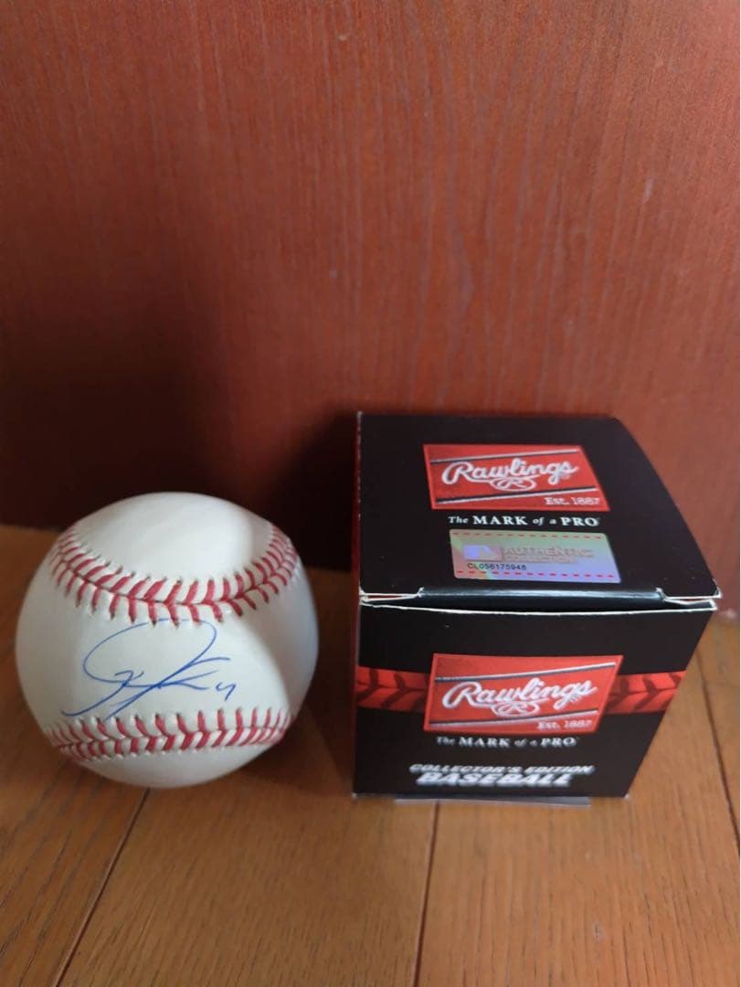 ロサンゼルス・ドジャース 佐々木朗希 MLB公式球 直筆サインボール