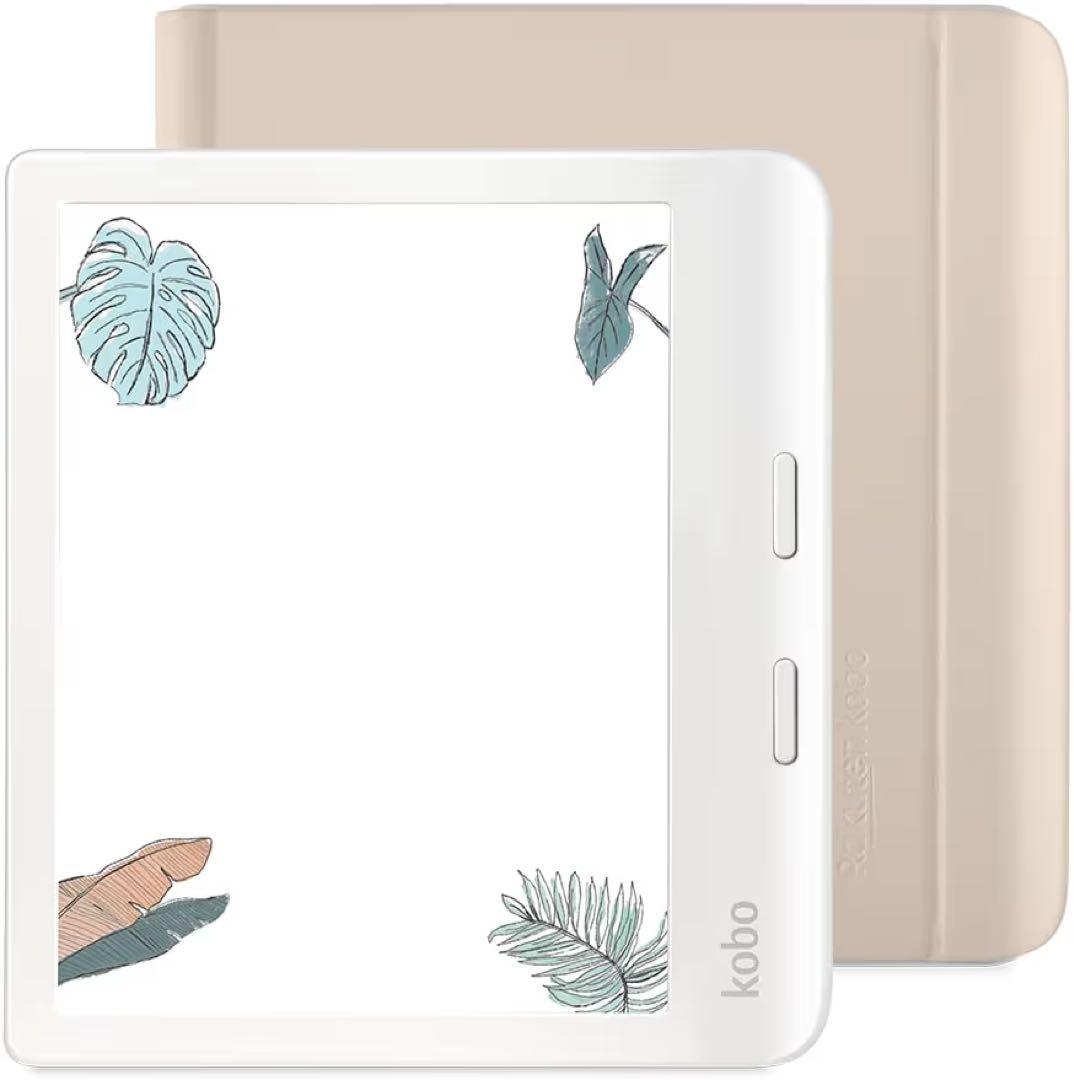 Kobo Libra Colour(ホワイト)ノートブックスリープカバーセット Amazon.co.jp: Kobo Libra Colour (ホワイト) スリープカバー（バター