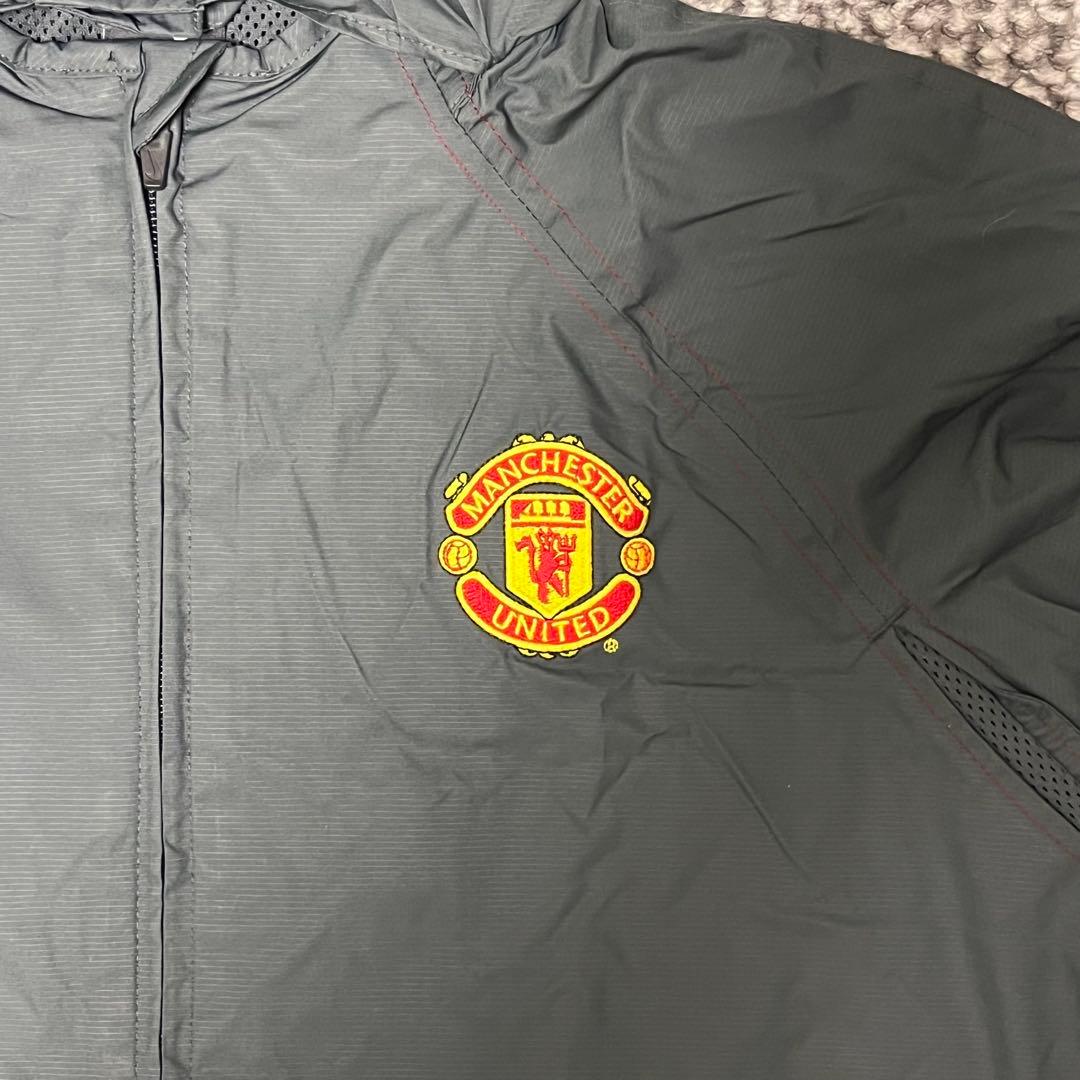 00s Nike マンチェスターユナイテッド ナイロン ジャケット ドロー