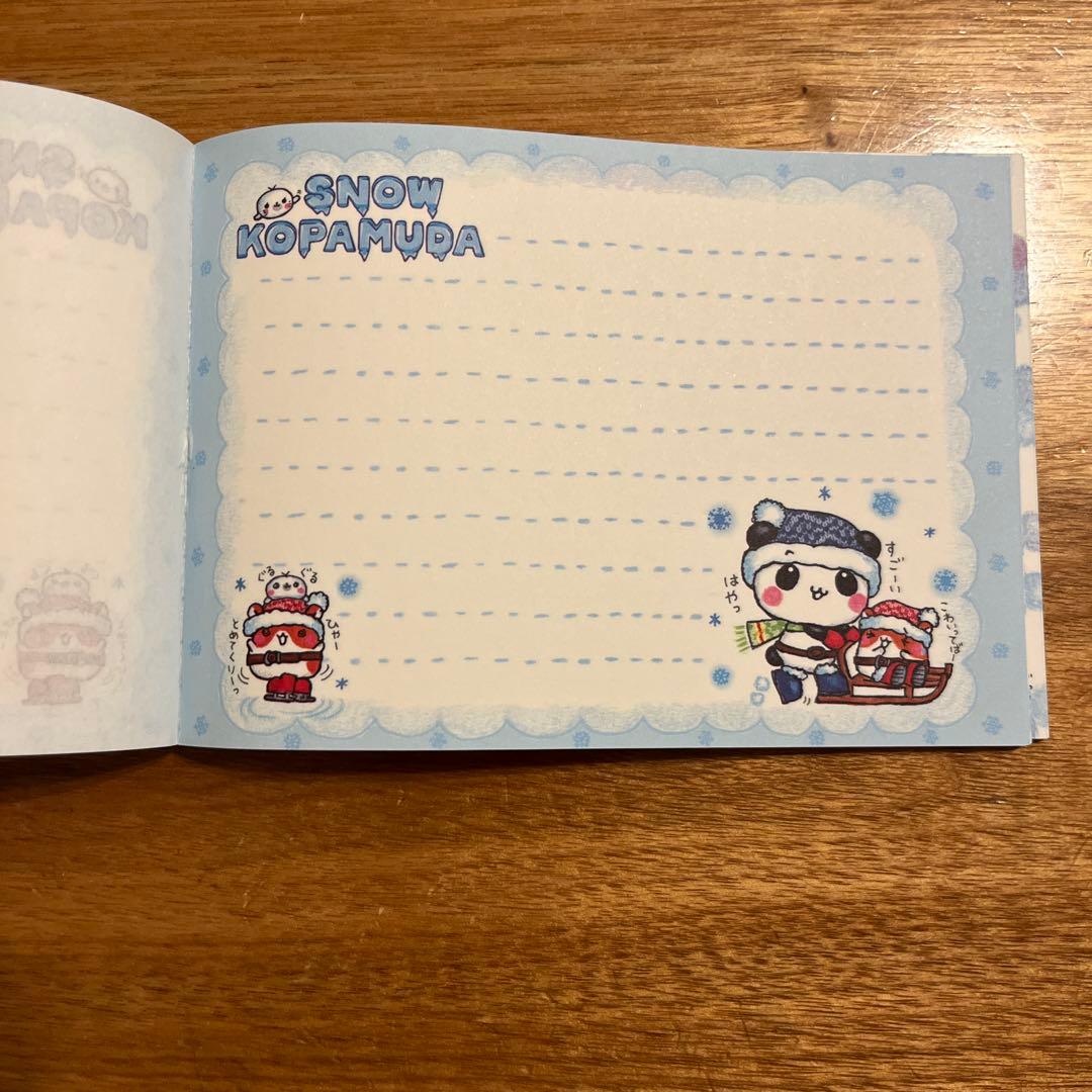 平成レトロ メモ帳 クーリア スノーこぱむだ