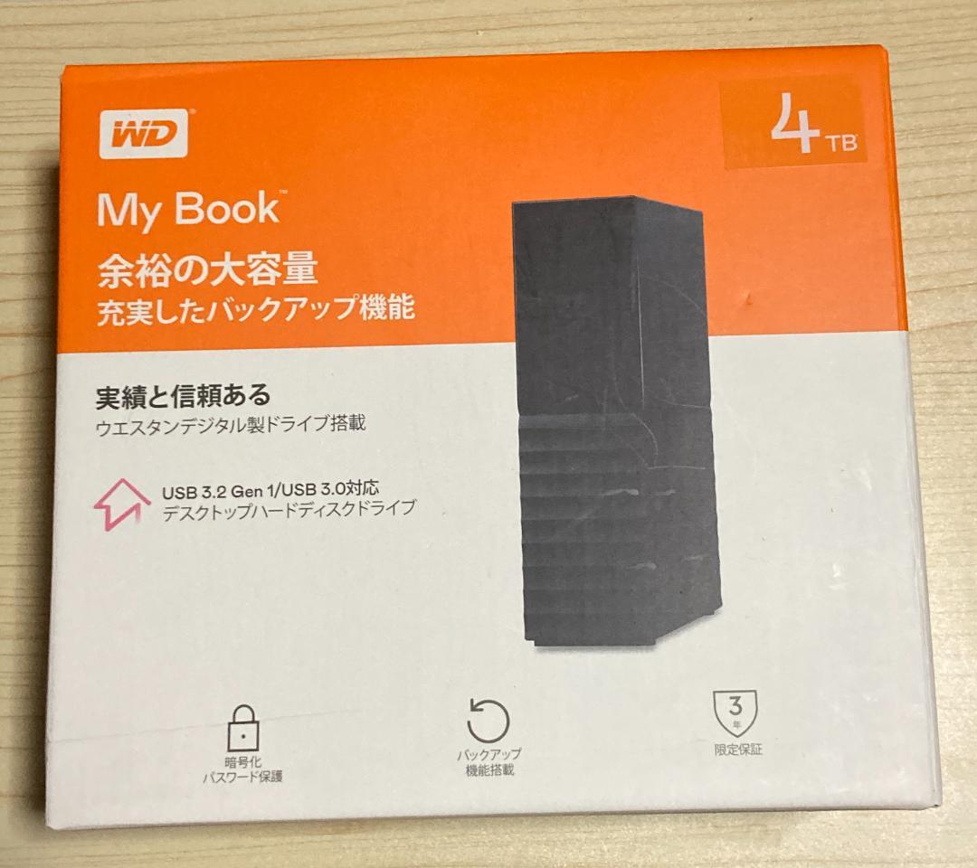 未使用品 WD My Book 4TB HDD Western Digital Amazon.co.jp: Western Digital 4TB My Book デスクトップ外付けハード