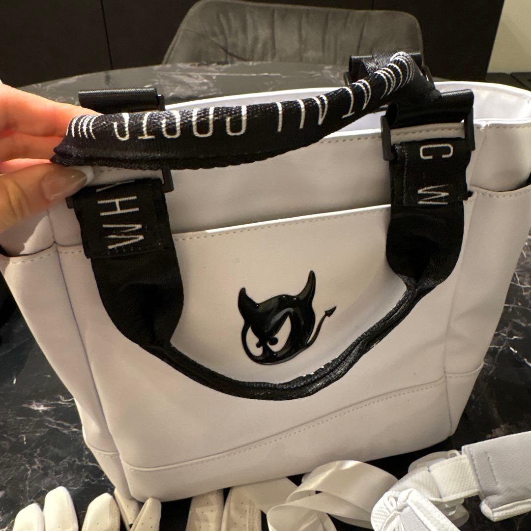 WAAC ワック ゴルフバッグ セット サンバイザー 帽子