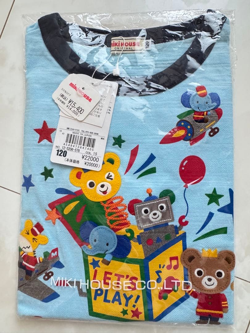ミキハウス定価22000円　新品Tシャツ　120 半袖Tシャツ – ミキハウスオフィシャルサイト