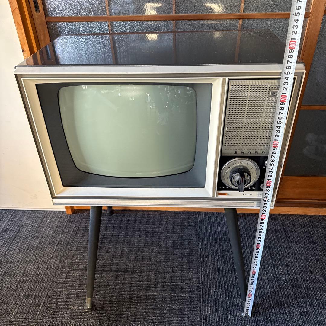 真空管 白黒テレビ 昭和レトロ アンティーク - メルカリ