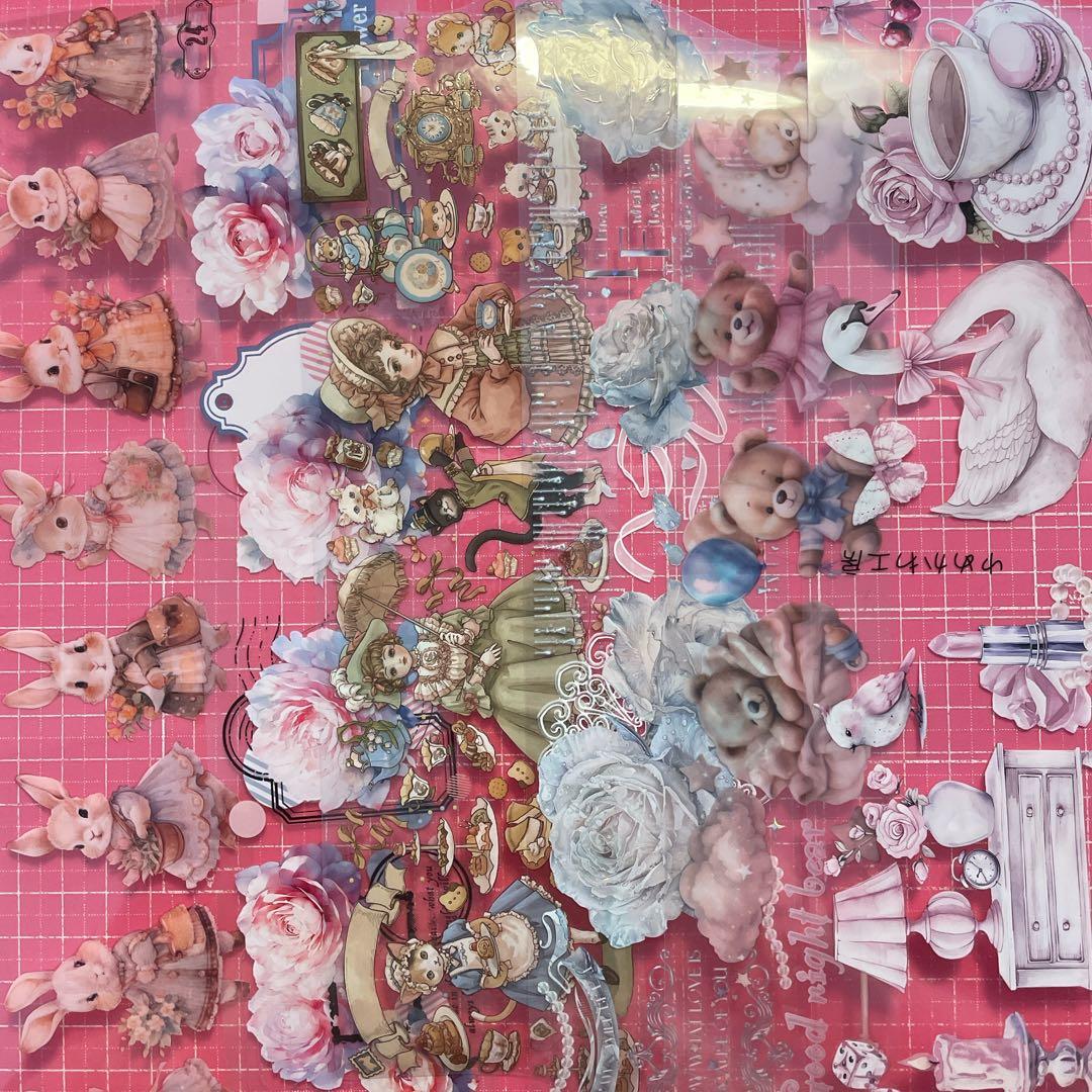 断捨離セール】海外国内作家マステ おすそ分け＋A4デザペ20枚セット No