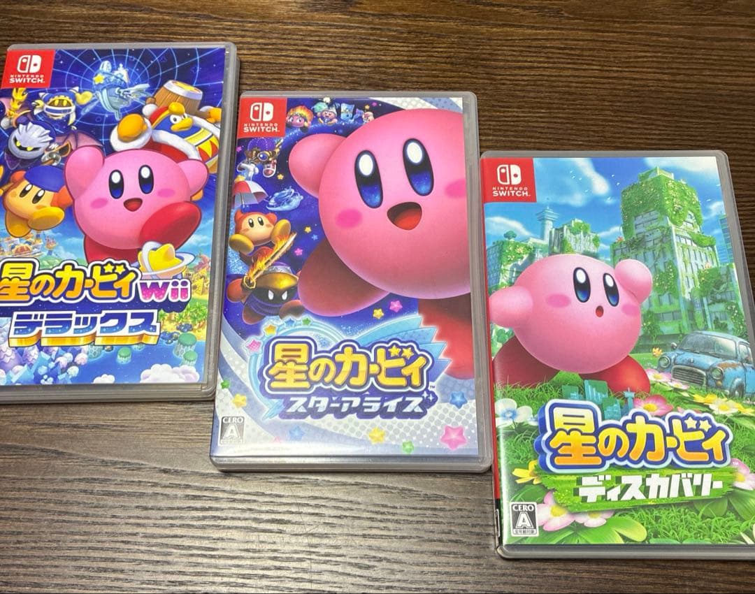 星のカービィ Wii デラックス スターアライズ　ディスカバリー　まとめ売り 星のカービィ Wii デラックス／Kirby's Return to Dream Land Deluxe