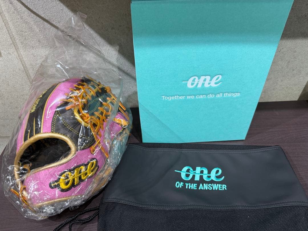 ワンオブジアンサー 硬式外野手用 ソフトバンク 柳田選手モデル 母の日限定グラブ one of the answer 柳田モデル2024 ワンオブジアンサー 3年ぶり7度目の