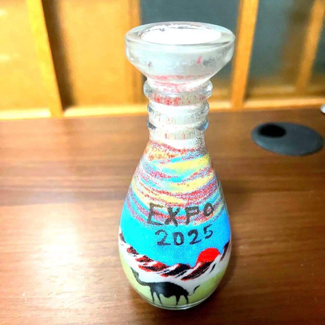 ヨルダンパビリオン　サンドアート　砂　EXPO2025 大阪関西万博 ヨルダン館で、砂のアート体験を！🏜️ アーティストが砂で描く