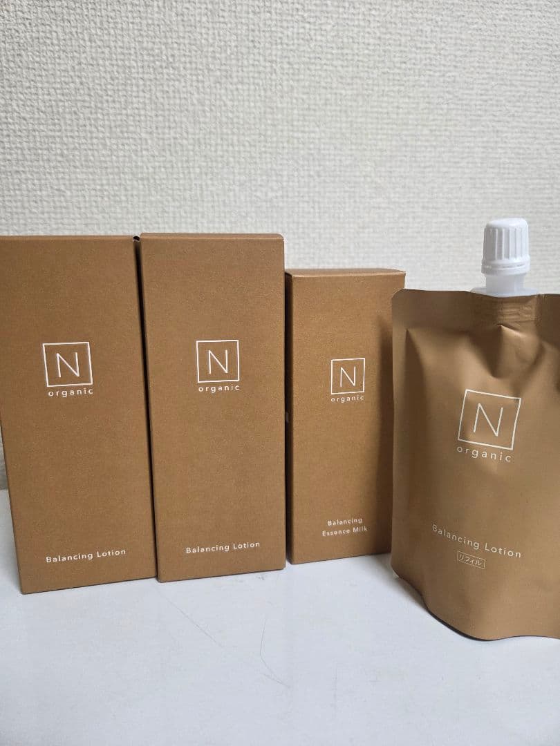 N organic バランシング ローション300mlミルク60 N organic Basic バランシング ローション・エッセンスミルクセット