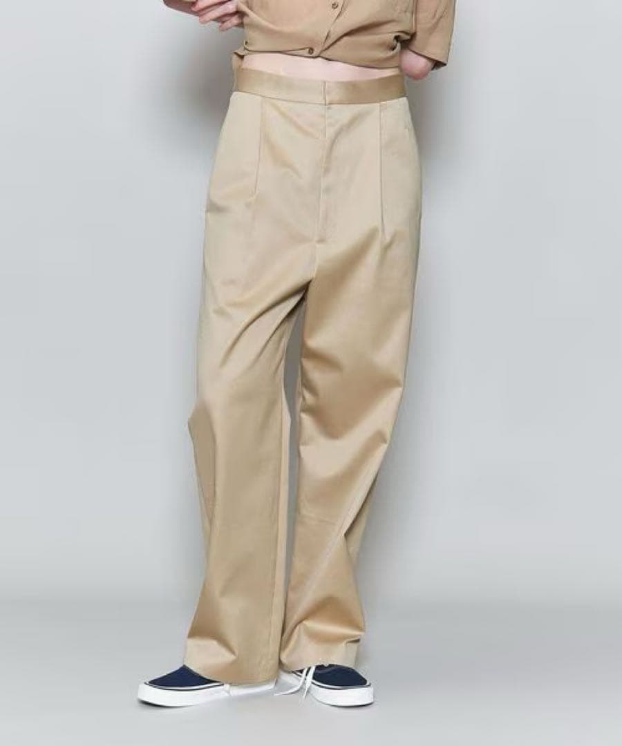 6(ROKU)＞コットン チノ パンツ 34 ロク