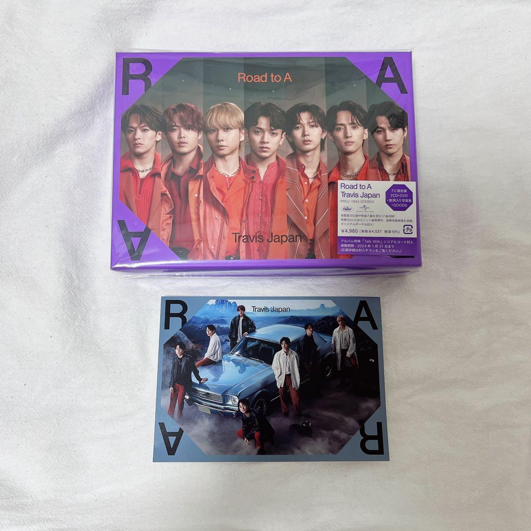 Travis Japan Road to A FC限定版 DVD フォトカード付 TravisJapan Road to A FC限定盤 Travis Japan Road to A FC限定盤DVD