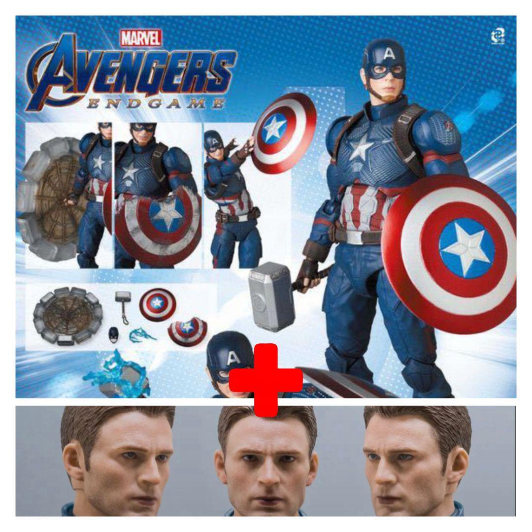 MAFEX キャプテン・アメリカ プラス Manipple Studio ヘッド - メルカリ