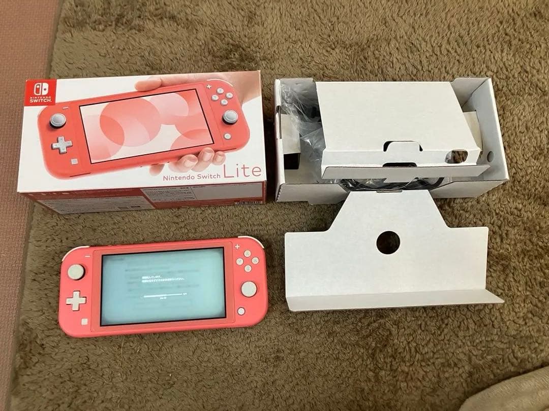 Nintendo Switch Lite ピンク 本体 コーラル 充電器付き Nintendo Switch Lite コーラル 新品未使用 本体 任天堂スイッチ HDH-S