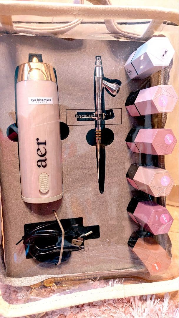 Apres aer gel 北村亮 新品未使用 完売品エアブラシ　 6色セット