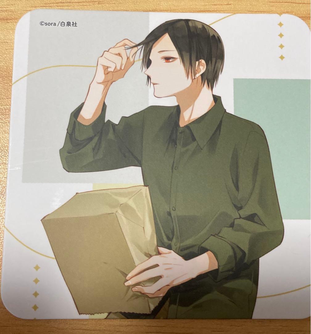 墜落JKと廃人教師 コラボレーションカフェ オリジナルコースター 落合