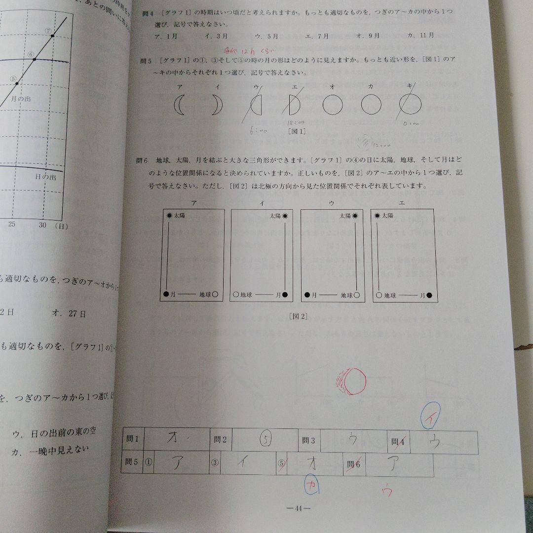 桜蔭中合格を願うあなたへ 計算・考察問題集100題 [理科] 2025年