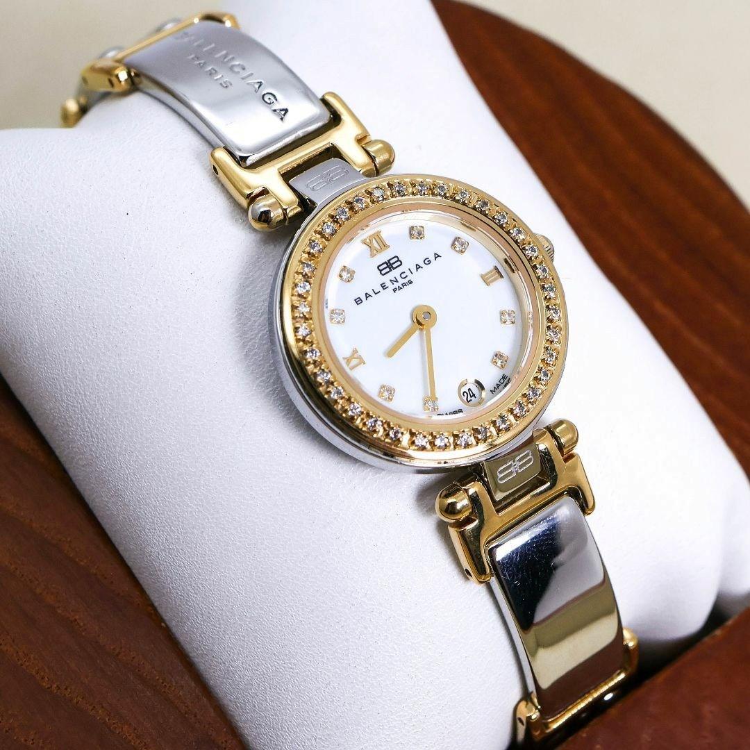 稼働 BALENCIAGA 腕時計 ストーンベゼル ラグジュアリー 1145 稼働 BALENCIAGA 腕時計 ストーンベゼル ラグジュアリー 1145 | Like a