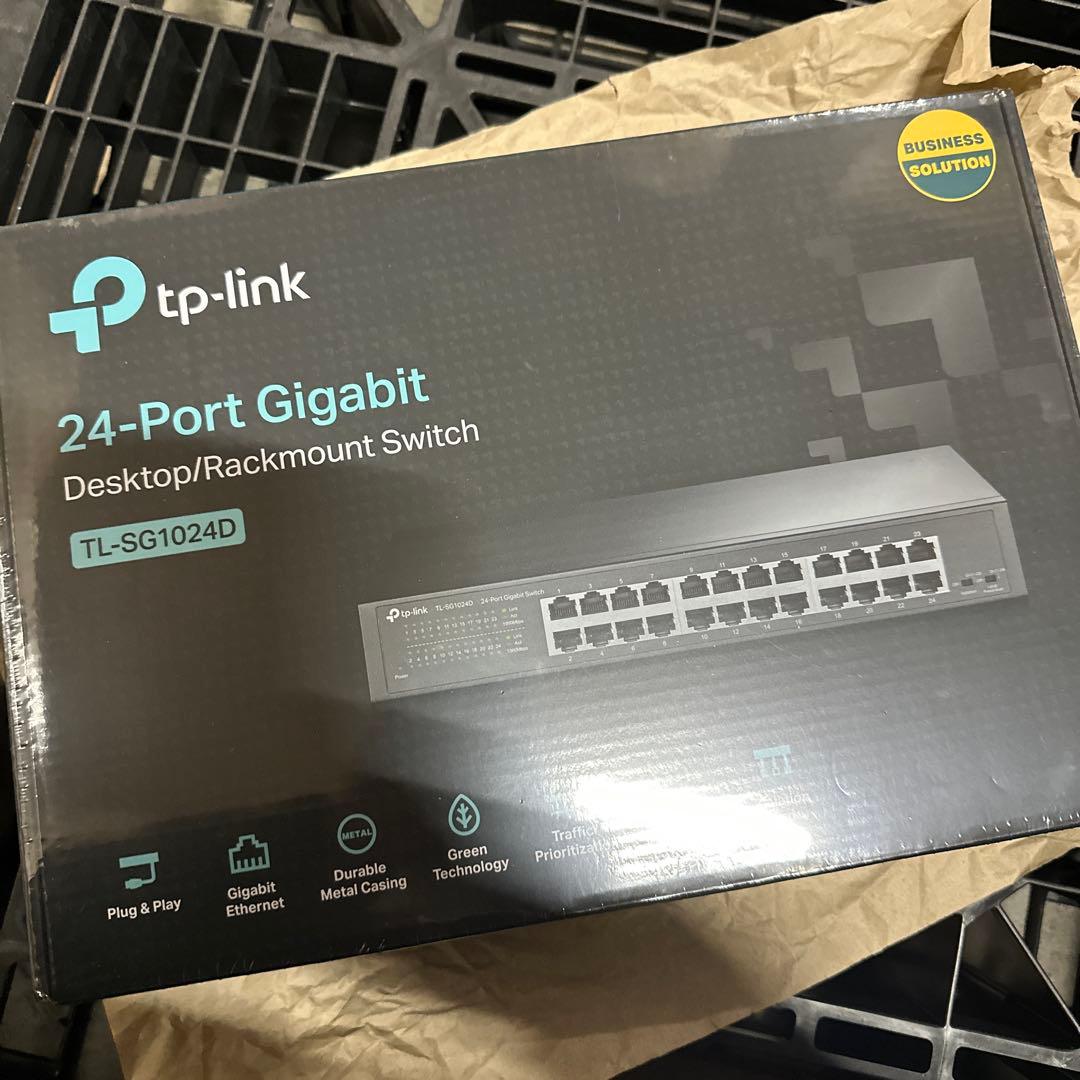 TP-Link Giga対応 TL-SG1024D TL-SG1024D | 24-Port Gigabit Desktop/Rackmount Switch | TP-Link