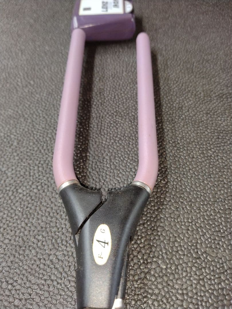 レンツシステムアイロンF-4G 5角4mm理容アイロン 中古美品ラバー新品