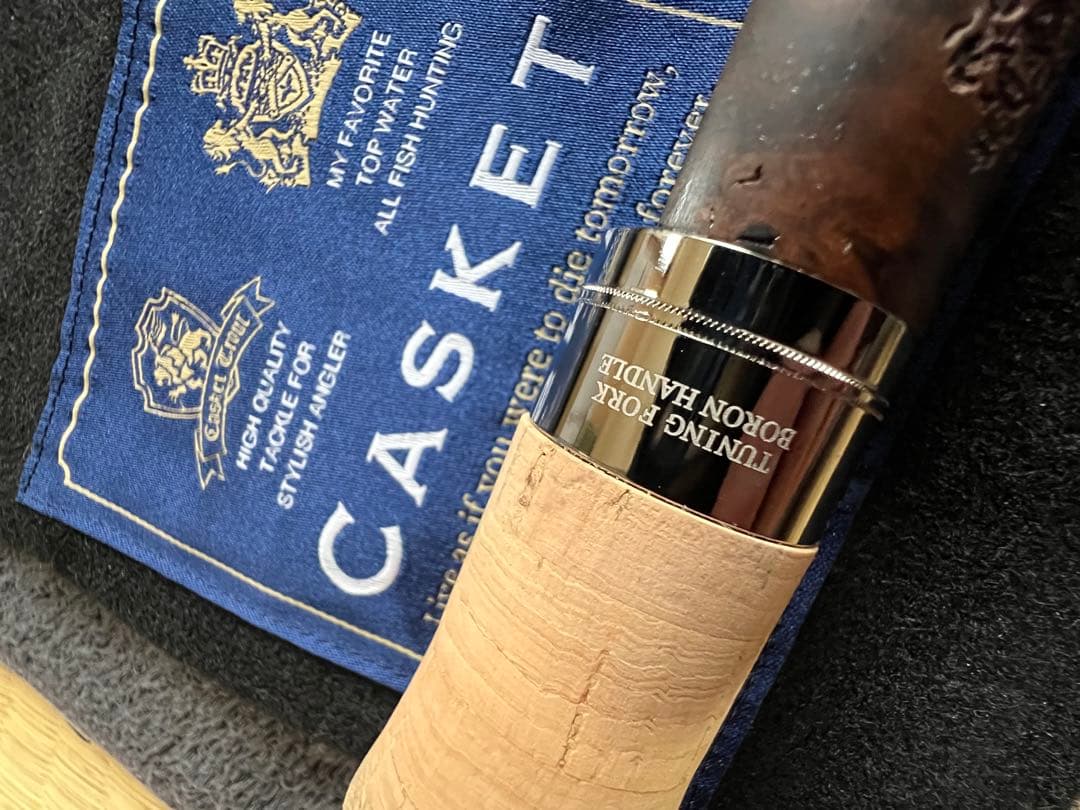 カスケット5ftボロンハンドル エンブレムウッド 新品未使用品SALE