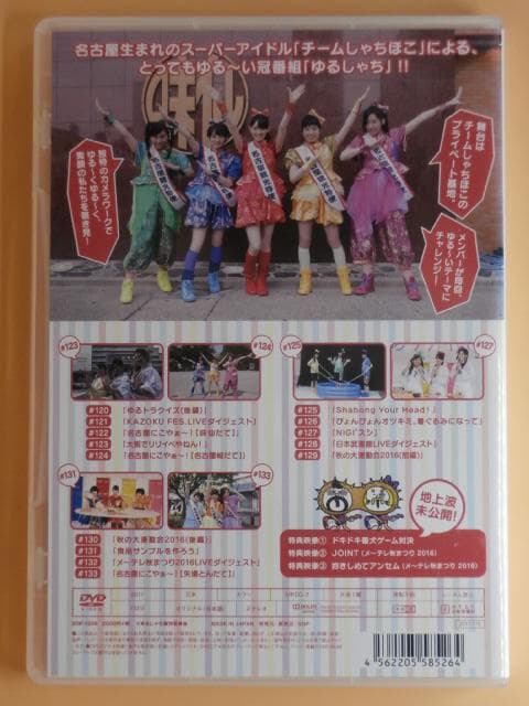 a*o様 希少セル版DVD【ゆるしゃち全巻+おまけ】チームしゃちほこ