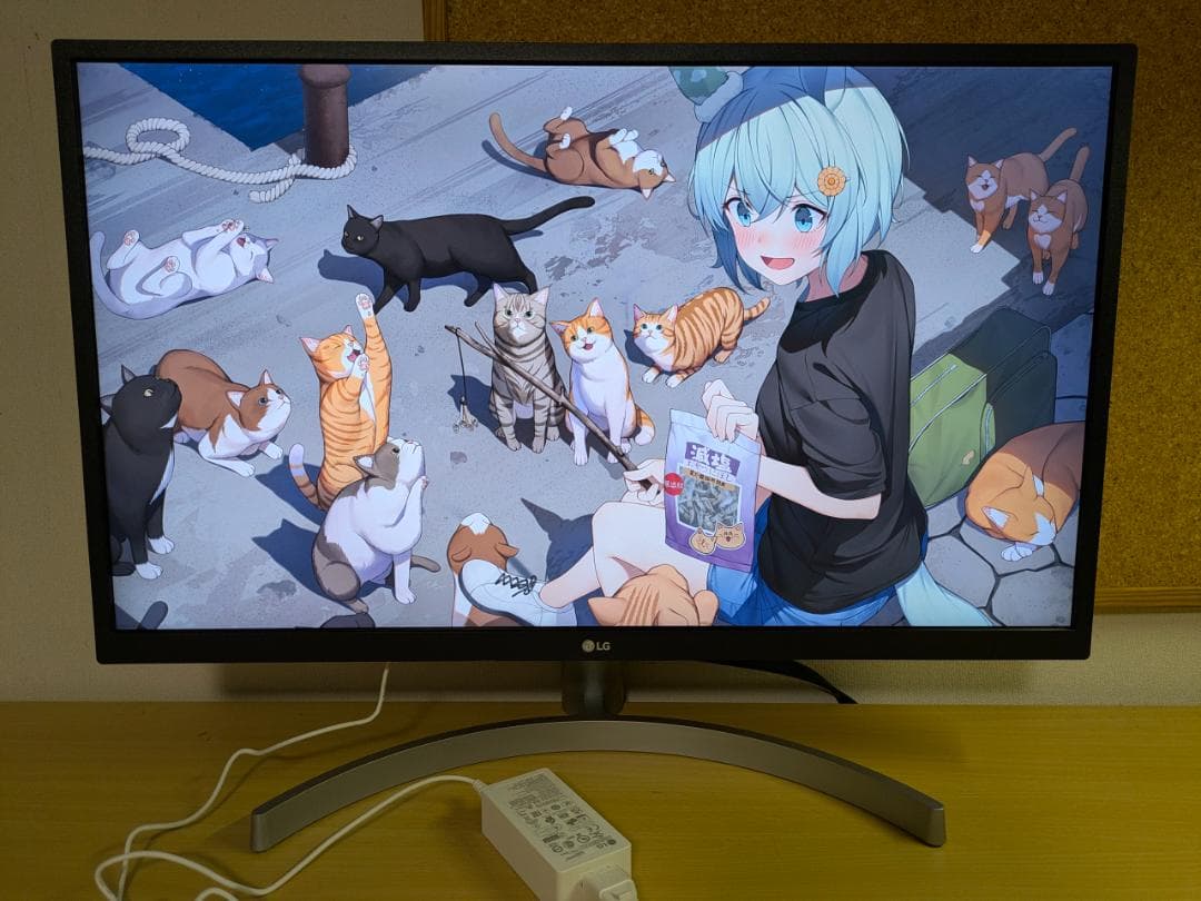 投入時間63 LG 4K IPS 27インチ モニター 27UL500-W - メルカリ