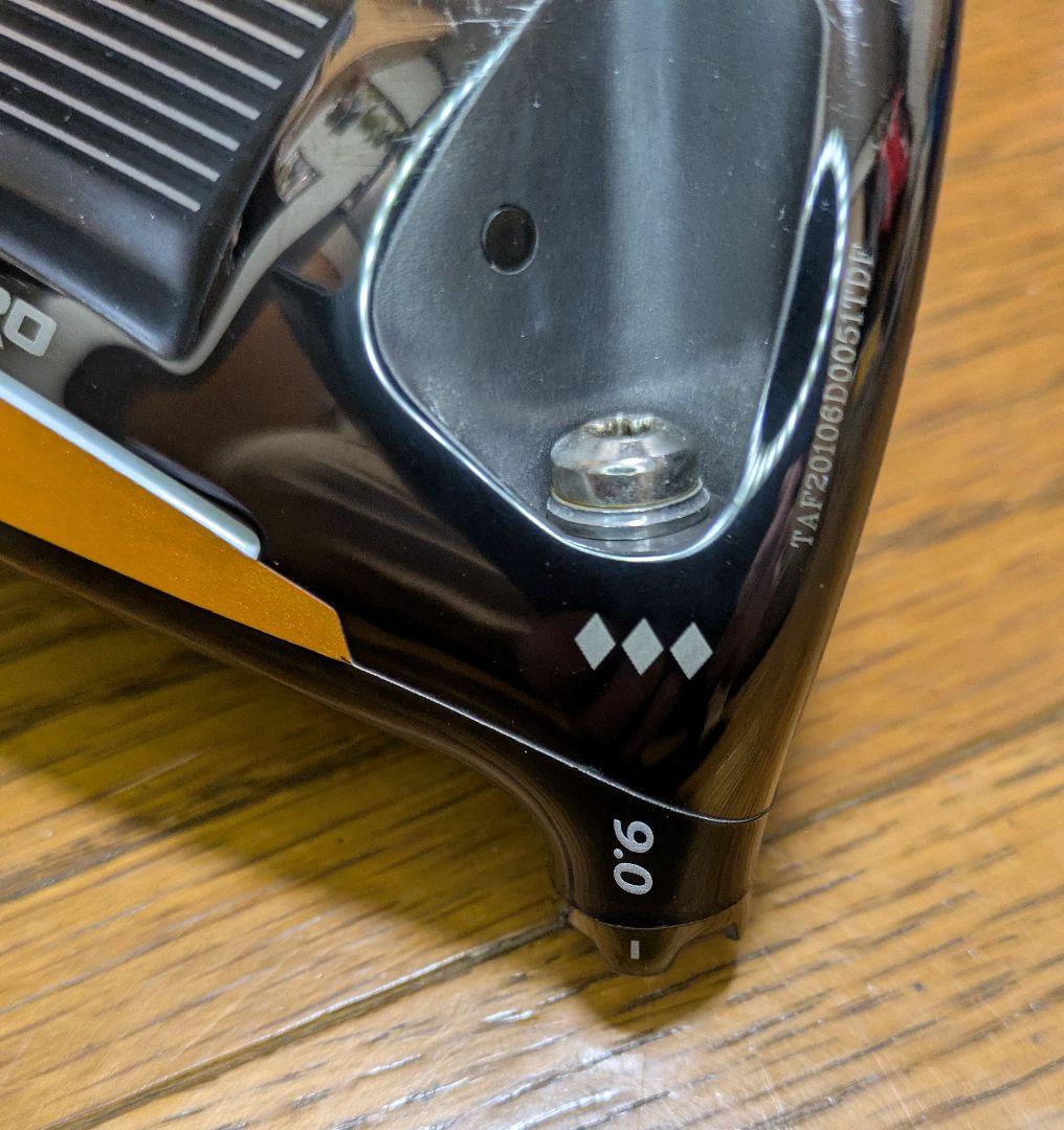 キャロウェイ マーベリックサブゼロ 9° トリプルダイヤモンド ヘッド