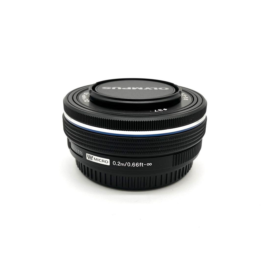 電動パンケーキレンズ　OLYMPUS 14-42mm F3.5-5.6 ブラック