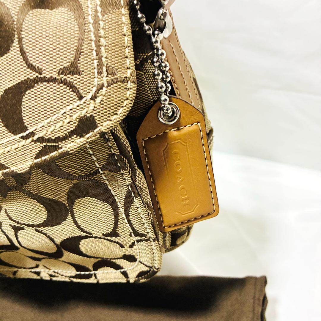 《美品》COACH ワンショルダーバッグ シグネチャー ソーホー ハンドバッグ