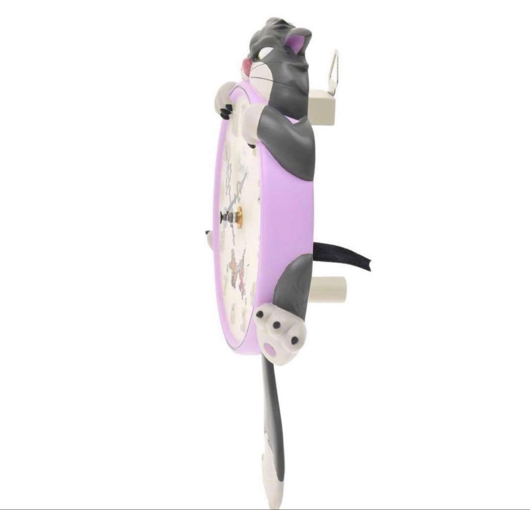 ディズニーストア ルシファー 掛け時計 時計 シンデレラ ジャック＆ガス